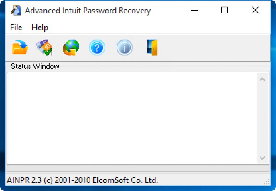 Advanced Intuit Password Recovery